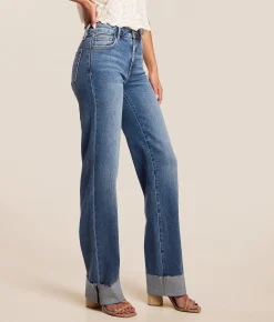Jeans|New Jeans | HIDDEN Sloane Classic Straight Stretch Jean Refugio