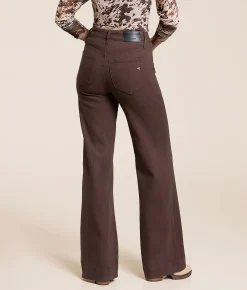HIDDEN Sloane Comfort Flare Stretch Jean Dark Brown Best