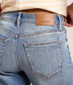 Jeans|Bottoms | HIDDEN Sloane Cropped Wide Leg Stretch Jean Lost Coast