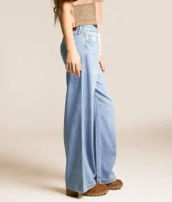 Jeans|Bottoms | HIDDEN Sloane Wide Leg Jean Arena Cove