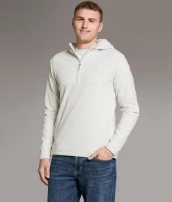 Maven Co-op Slope Quarter Zip Hoodie Salt Best