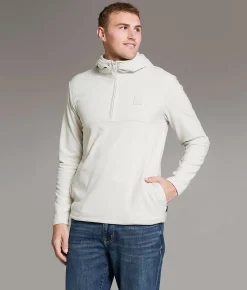 Maven Co-op Slope Quarter Zip Hoodie Salt Best