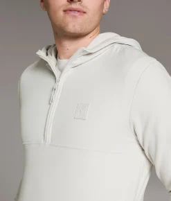 Maven Co-op Slope Quarter Zip Hoodie Salt Best