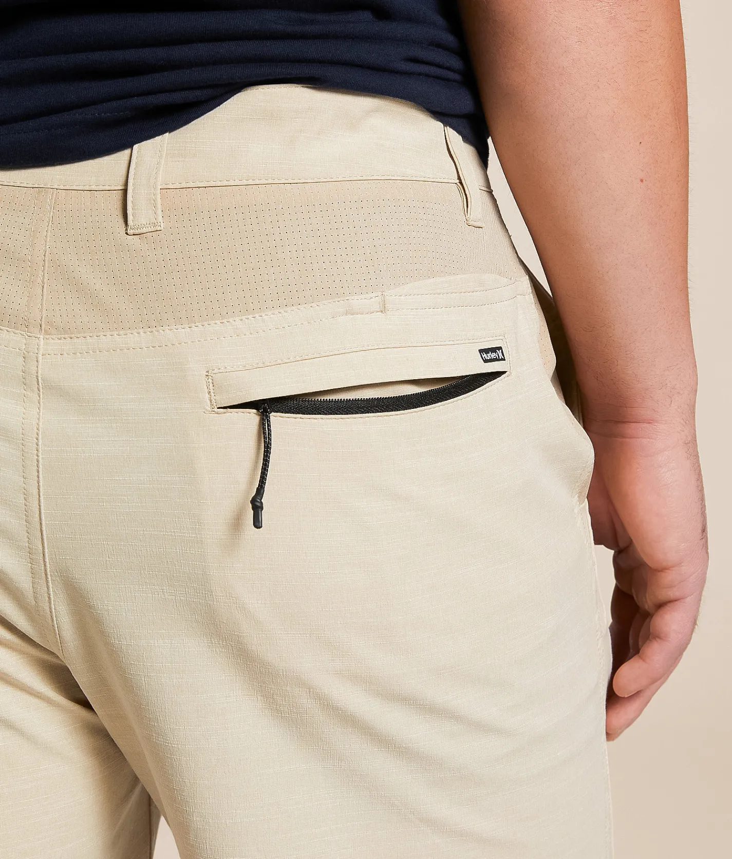 Hurley Slub Drive Stretch Short Khaki Outlet