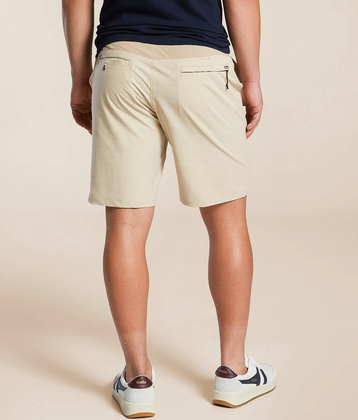 Bottoms|Activewear | Hurley Slub Drive Stretch Short Khaki