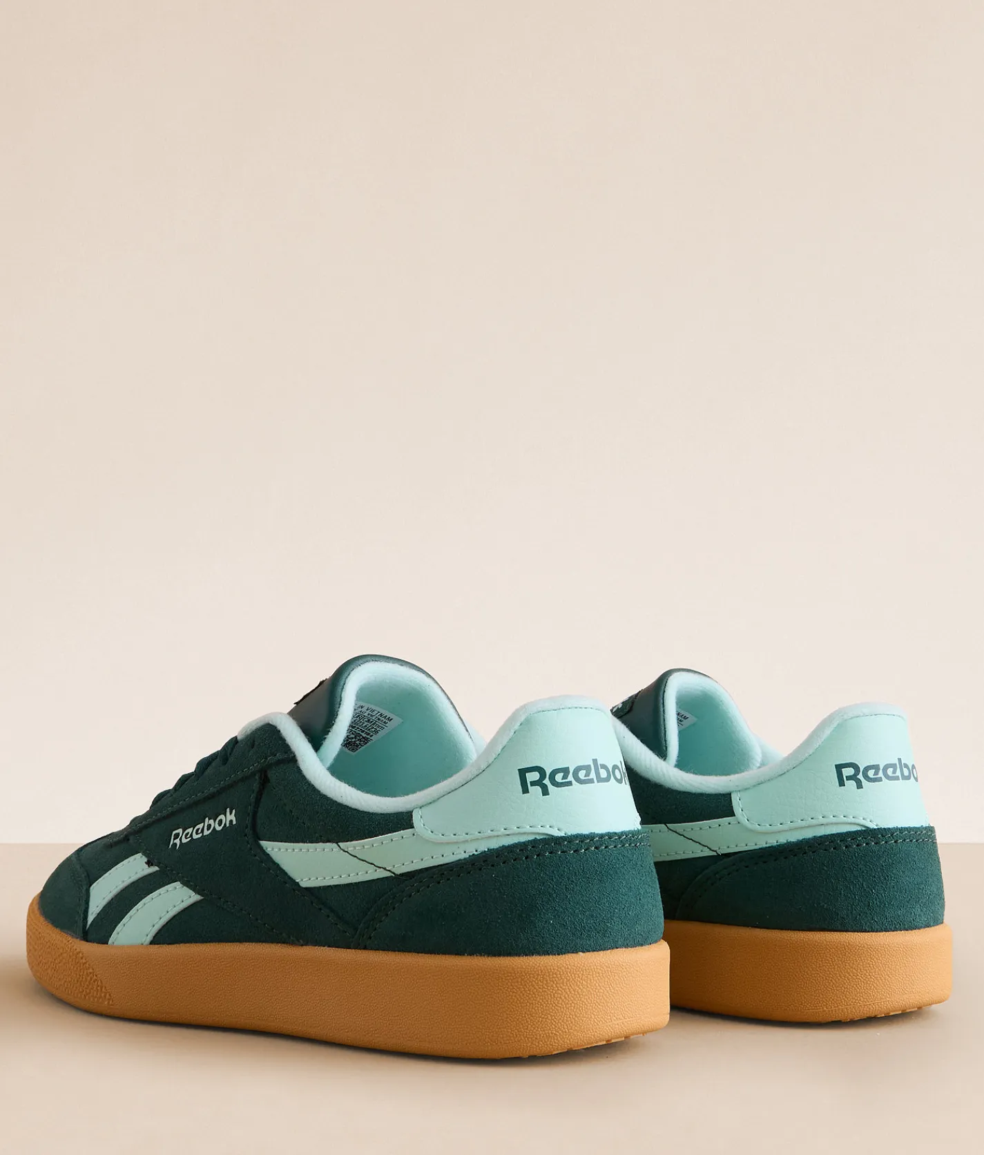 Shoes|Activewear | Reebok® Smash Edge Leather Sneaker Collegiate Green Gum