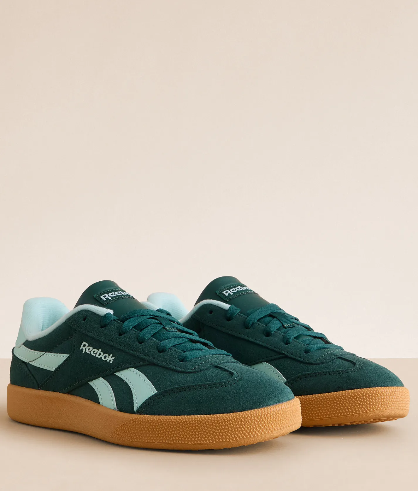 Shoes|Activewear | Reebok® Smash Edge Leather Sneaker Collegiate Green Gum