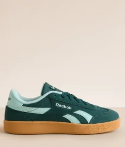 Shoes|Activewear | Reebok® Smash Edge Leather Sneaker Collegiate Green Gum