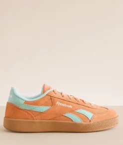 Reebok® Smash Edge Leather Sneaker True Pink Digital Gleam Sale