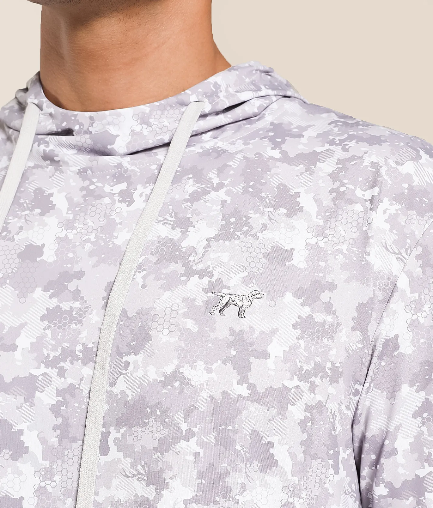 Fieldstone Smoke Digi Camo Performance Hoodie Grey Digital Camo Clearance