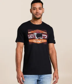Graphic T-Shirts | Lazy J Ranch Wear Smokeless T-Shirt Black
