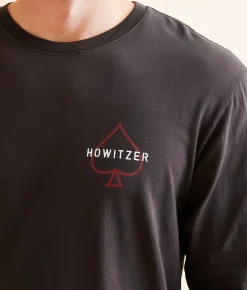 Howitzer Snake Eater T-Shirt Vintage Black Hot