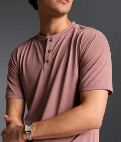 Tops | Outpost Makers Snap Henley Burlwood