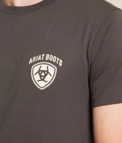 Tops|Graphic T-Shirts | Ariat Snapshot Grit T-Shirt Vintage Black