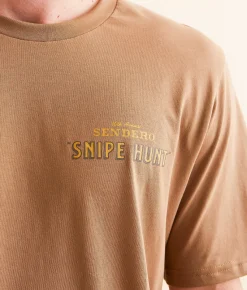 Graphic T-Shirts | Sendero Provisions Co. Snipe Hunt T-Shirt Light Brown