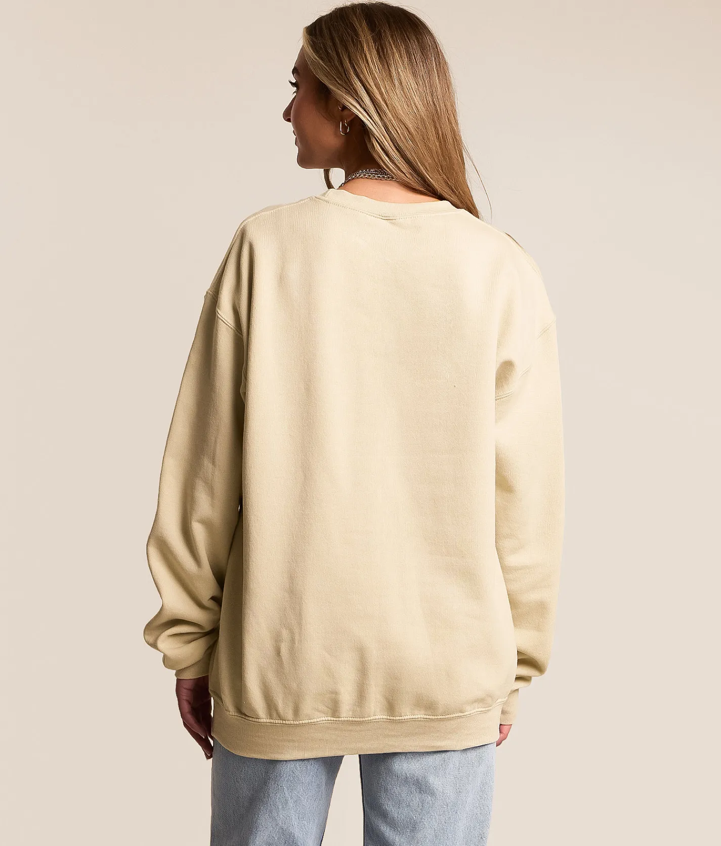 Tops | Bravado Snoop Dogg Band Oversized Pullover Natural