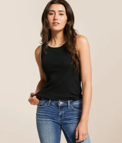 Z Supply Social Tank Top Black Best