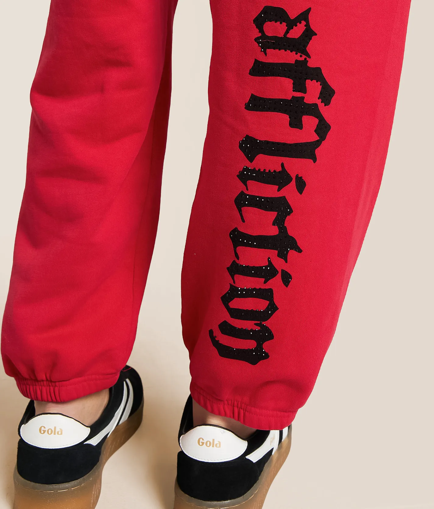 Bottoms | Affliction Sodality Jogger Red Reactive