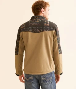 Coats & Jackets | Hooey Softshell Aztec Jacket Aztec Tan