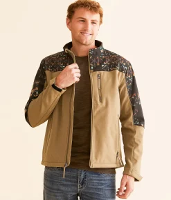 Coats & Jackets | Hooey Softshell Aztec Jacket Aztec Tan