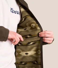 Gentry County Softshell Jacket Mulch Hot