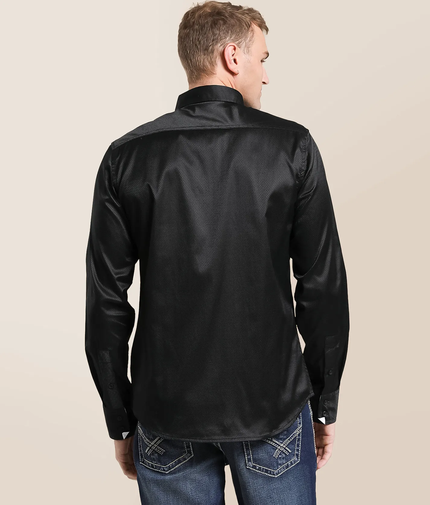 Tops | J.B. Holt Solid Athletic Stretch Shirt Black