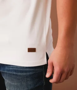 Tops | Outpost Makers Solid Henley White