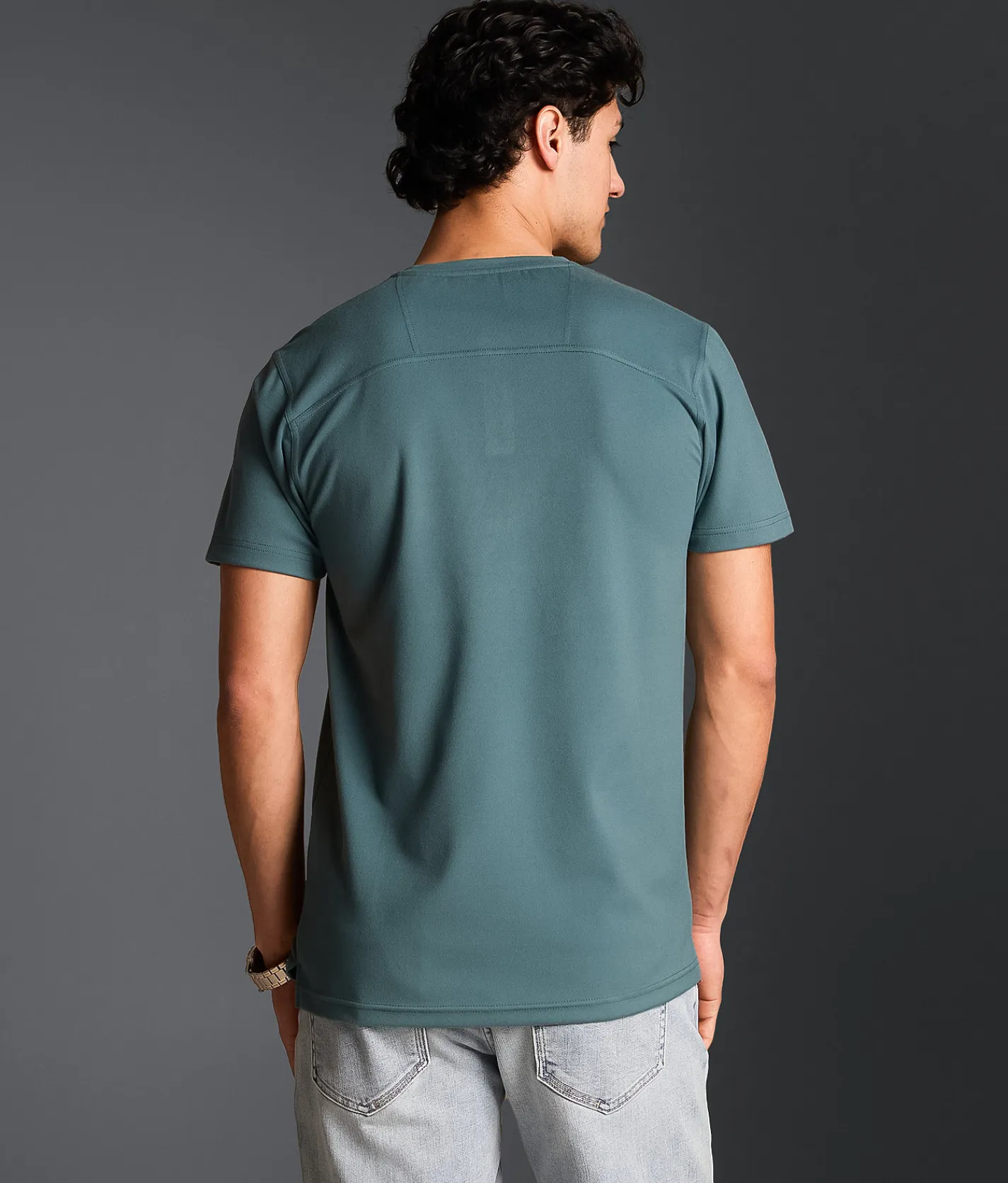 Outpost Makers Solid Henley North Atlantic Best
