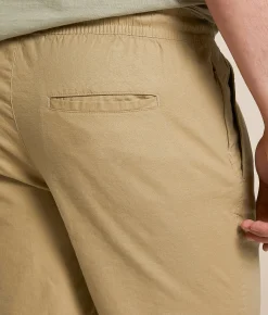 Bottoms|Shorts | Departwest Solid Stretch Short Dark Khaki