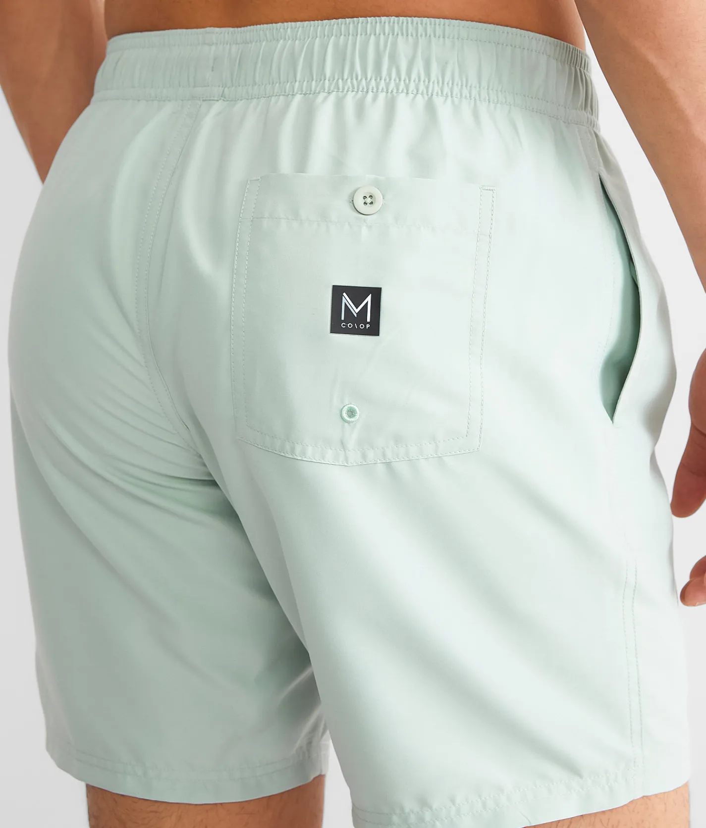 Maven Co-op Solid Swim Trunks Seafoam