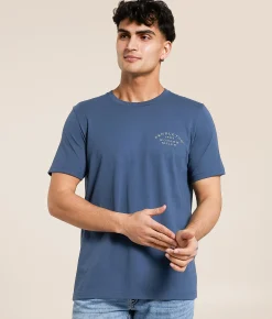 Graphic T-Shirts | Pendleton Solstice Canyon T-Shirt Vintage Navy