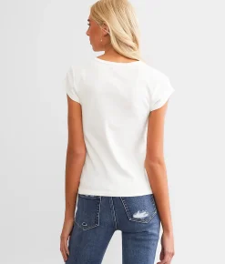 Tops | Z Supply Someone Loves Me T-Shirt Sea Salt