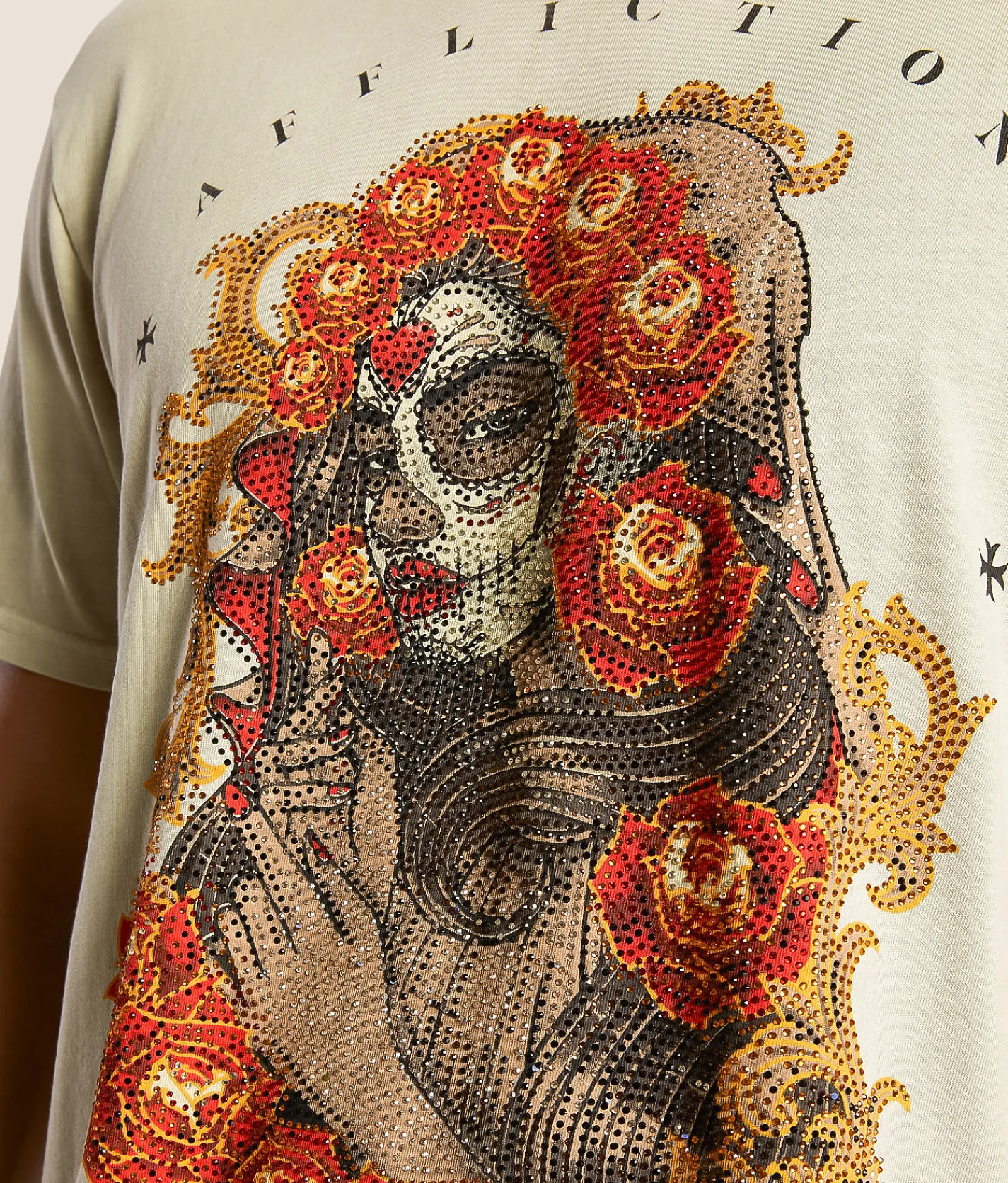 Affliction Soul Reborn T-Shirt Peyote Pigment Dye Sale