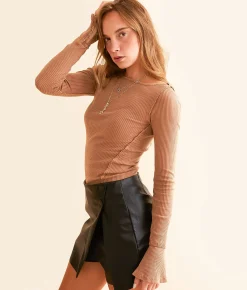 Tops | Free People Soul Sister Layering Top Cedarwood