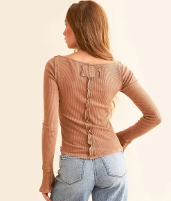 Tops | Free People Soul Sister Layering Top Cedarwood