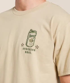 Tops|Graphic T-Shirts | Anderson Bros Southern Gentleman T-Shirt Sand