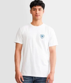 Graphic T-Shirts | Ariat Southwest Cedar Seal T-Shirt White