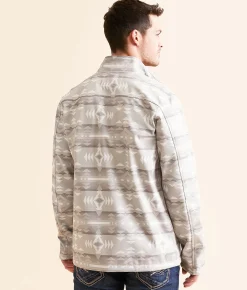 Gentry County Southwestern Jacket Cream Discount