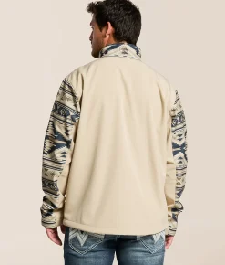Ariat Southwestern Softshell Jacket White Pepper Online