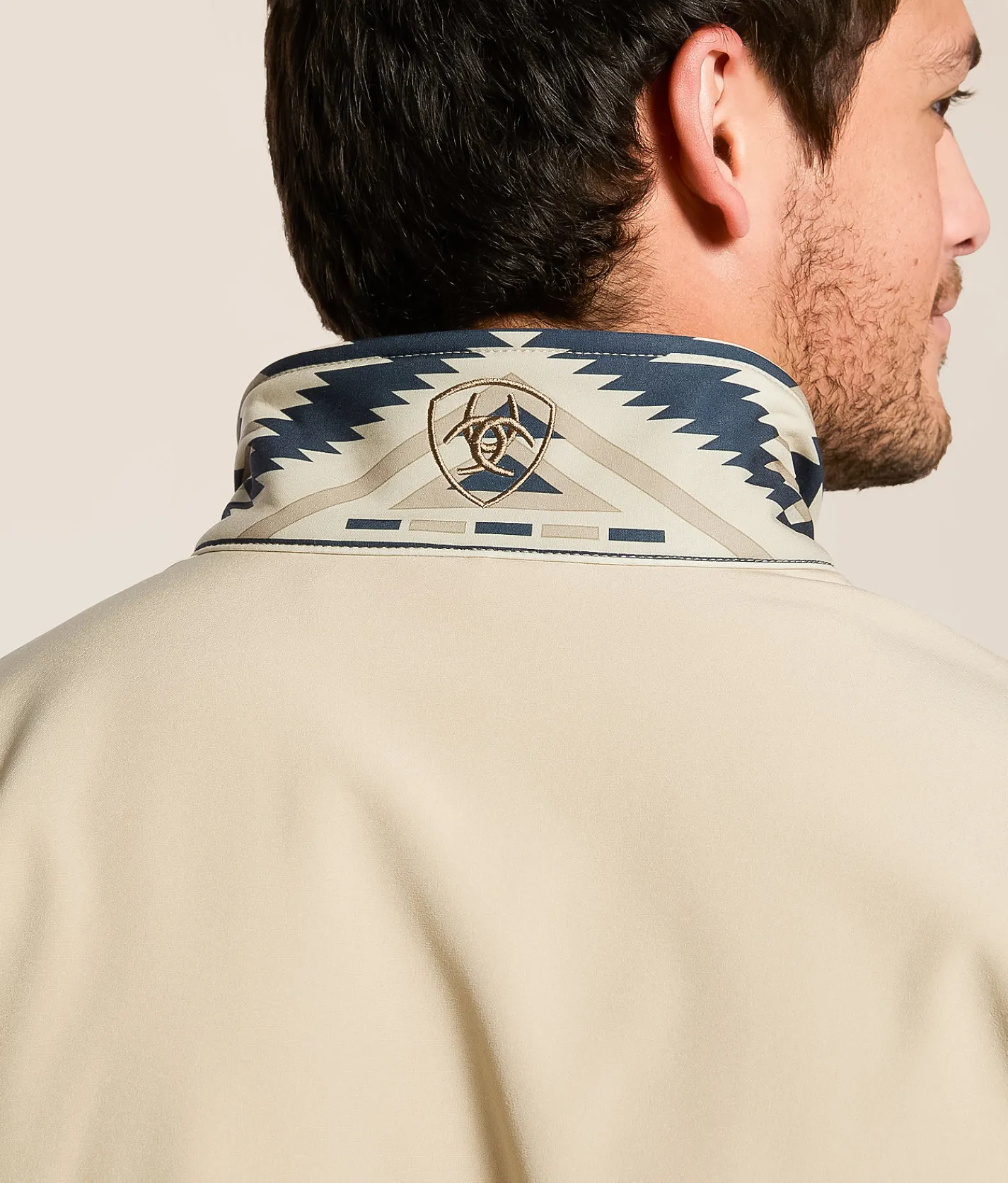 Ariat Southwestern Softshell Jacket White Pepper Online