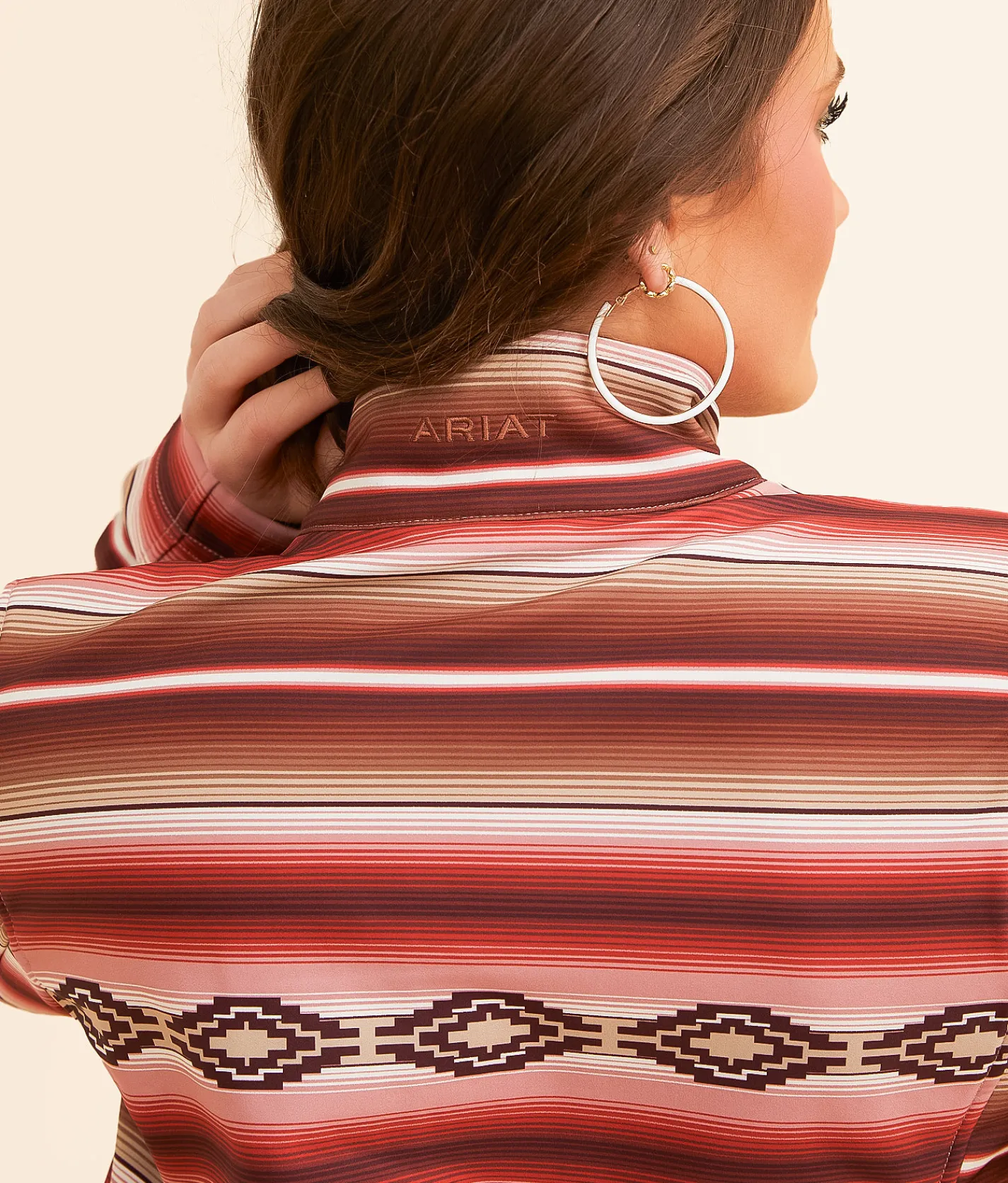 Tops | Ariat Southwestern Softshell Jacket Blushing Serape