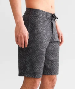 Bottoms|Swimwear | Departwest Southwestern Stretch Boardshort Grey
