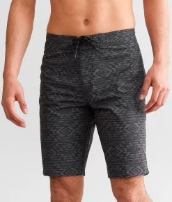 Bottoms|Swimwear | Departwest Southwestern Stretch Boardshort Grey