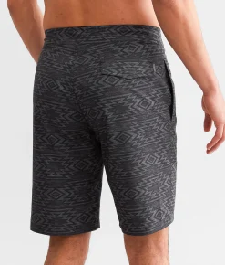 Bottoms|Swimwear | Departwest Southwestern Stretch Boardshort Grey
