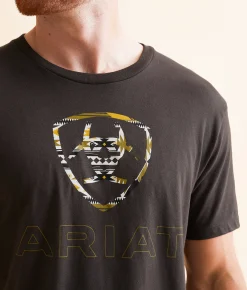 Ariat Southwest Fill T-Shirt Vintage Black Best