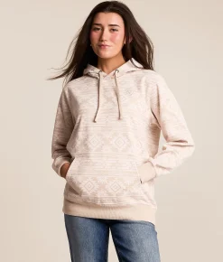 Tops | Ariat Southwest Hooded Sweatshirt Khaki Heather