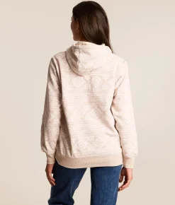 Tops | Ariat Southwest Hooded Sweatshirt Khaki Heather