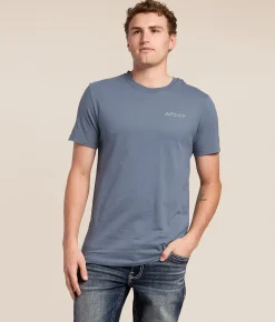 Ariat Southwest Interlocked T-Shirt Grisalle Online