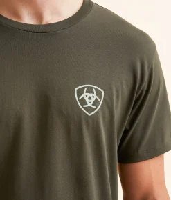 Ariat Southwest Longhorn T-Shirt Black Outlet