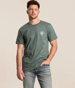 Ariat Southwest Rattler T-Shirt Balsam Green Best